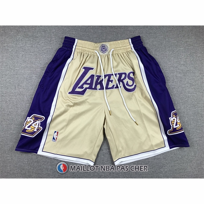 Short Los Angeles Lakers Hall of Fame Just Don Or